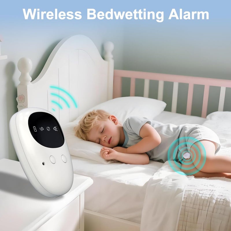 Maxsolve New Wireless Bed Wetting Alarm for Boys and Girls, USB-C Rechargeable Bedwetting Alarm with 3 Working Modes, Bed Wetting Solutions for Kids, Elderly, Night Time Potty Training for Kid - Image 2